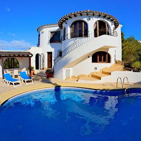 La Madrugada - Luxury Moraira Villa With Sea Views And Private Heated Pool Екстер'єр фото