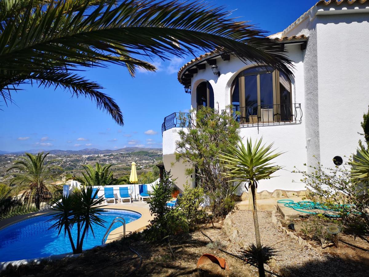 La Madrugada - Luxury Moraira Villa With Sea Views And Private Heated Pool Екстер'єр фото