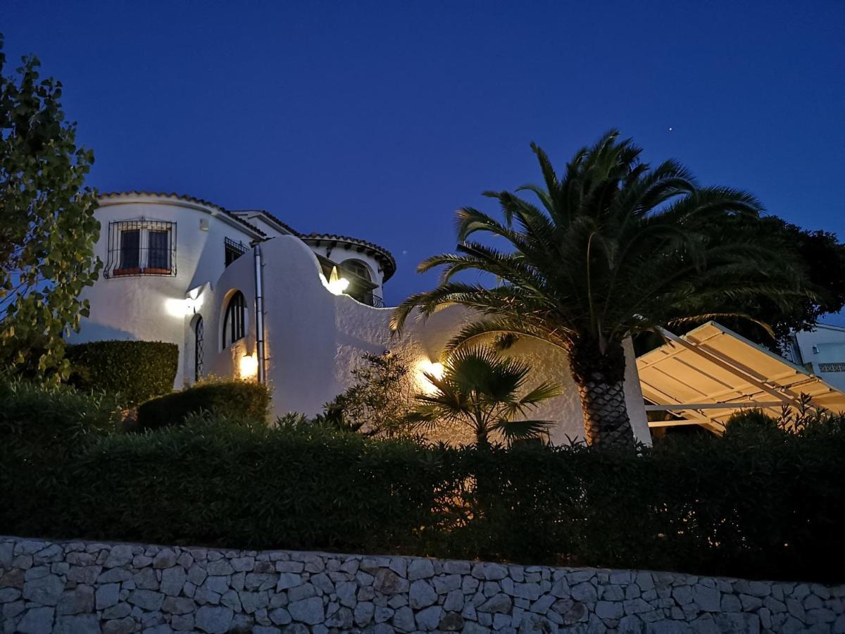 La Madrugada - Luxury Moraira Villa With Sea Views And Private Heated Pool Екстер'єр фото