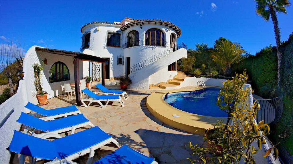La Madrugada - Luxury Moraira Villa With Sea Views And Private Heated Pool Екстер'єр фото